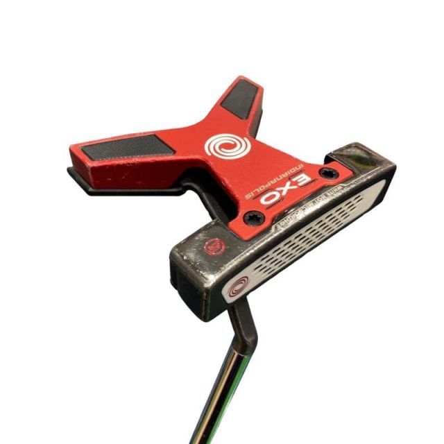 【中古】 オデッセイ EXO INDIANAPOLIS S 34インチ パター PT スチール (フレックスその他) メンズ 男性用 右利き 右用 Cランク ゴルフクラブ