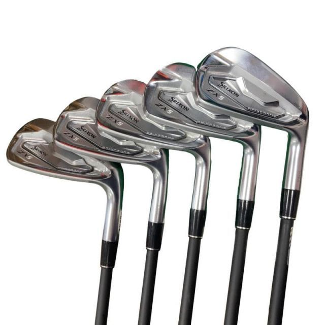 【中古】 ダンロップ SRIXON ZX5 Mk II 6S アイアンセット IR 純正特注シャフト (フレックスR) メンズ 男性用 右利き 右用 Cランク ゴルフクラブ