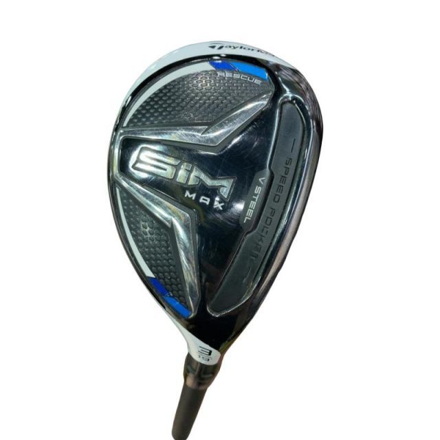 【中古】 テーラーメイド SIM MAX U3 ユーティリティ UT 純正特注シャフト (フレックスX) メンズ 男性用 右利き 右用 Cランク ゴルフクラブ