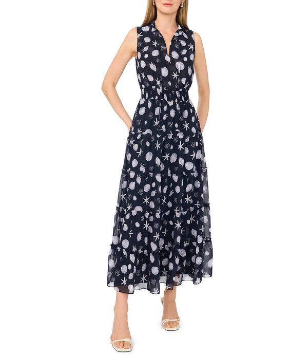 ワンステート レディース トップス ワンピース Vネック A ライン ノースリーブ マキシ 1 STATE VNeck Sleeveless Maxi ALine Dress Indigo Night インディゴ 22,960円