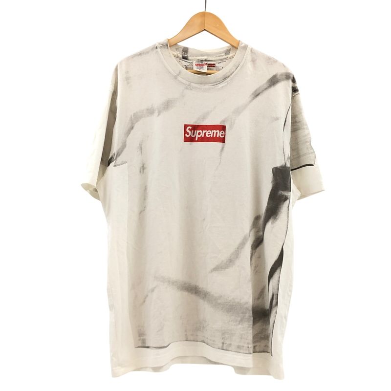 【中古品】SUPREME シュプリーム x MM6 MAISON MARGIELA メゾンマルジェラ ボックスロゴ 半袖Tシャツ トップス【149-260525-hn-02-fur】
