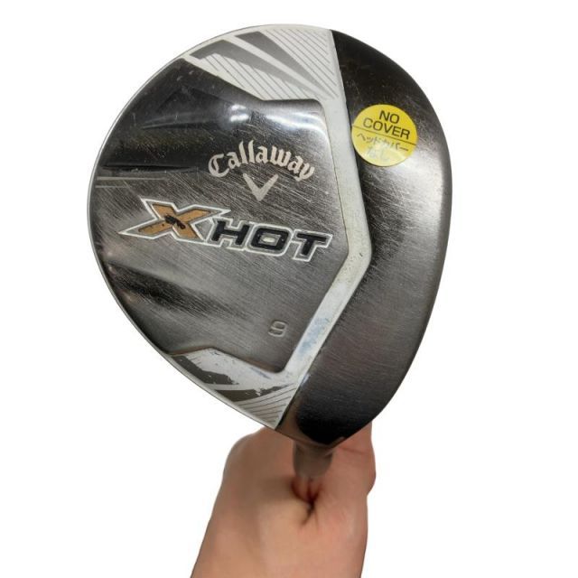 中古】 キャロウェイ X HOT 9W フェアウェイウッド FW リシャフト