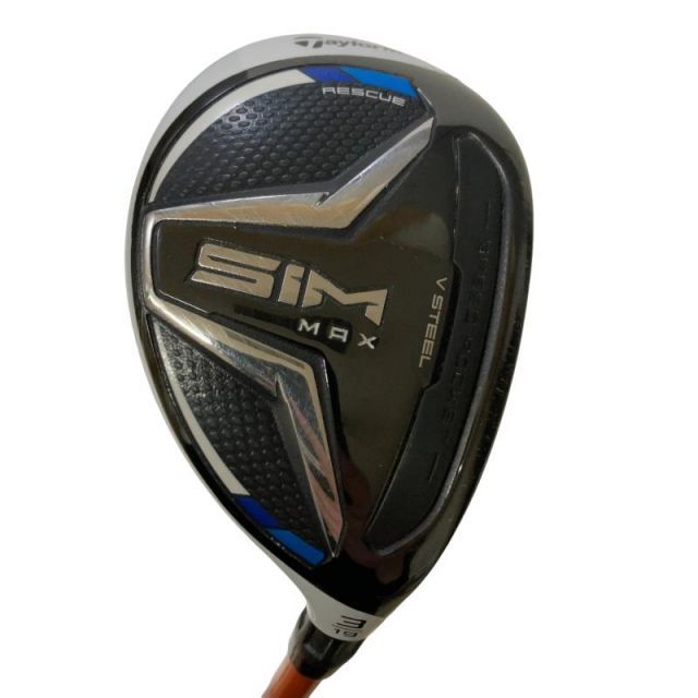 【中古】 テーラーメイド SIM MAX U3 ユーティリティ UT 純正特注シャフト (フレックスS) メンズ 男性用 右利き 右用 Cランク ゴルフクラブ