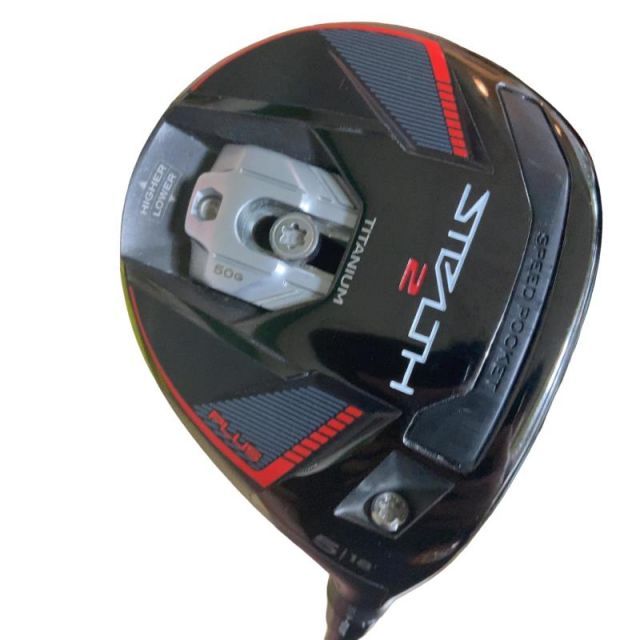 【中古】 テーラーメイド STEALTH2 PLUS 5W フェアウェイウッド FW Tour AD CQ-6 (フレックスS) メンズ 男性用 右利き 右用 Cランク ゴルフクラブ