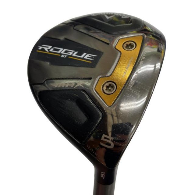 【中古】 キャロウェイ ROGUE ST MAX 5W フェアウェイウッド FW リシャフト (フレックスその他) メンズ 男性用 右利き 右用 Cランク ゴルフクラブ