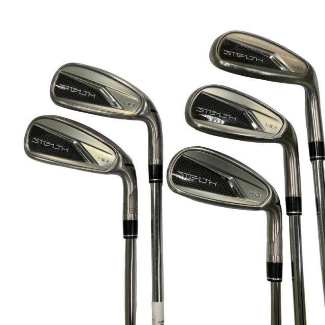 【中古】 テーラーメイド STEALTH HD(2023) 5S アイアンセット IR KBS MAX MT80 JP (フレックスS) メンズ 男性用 右利き 右用 Cランク ゴルフクラブ