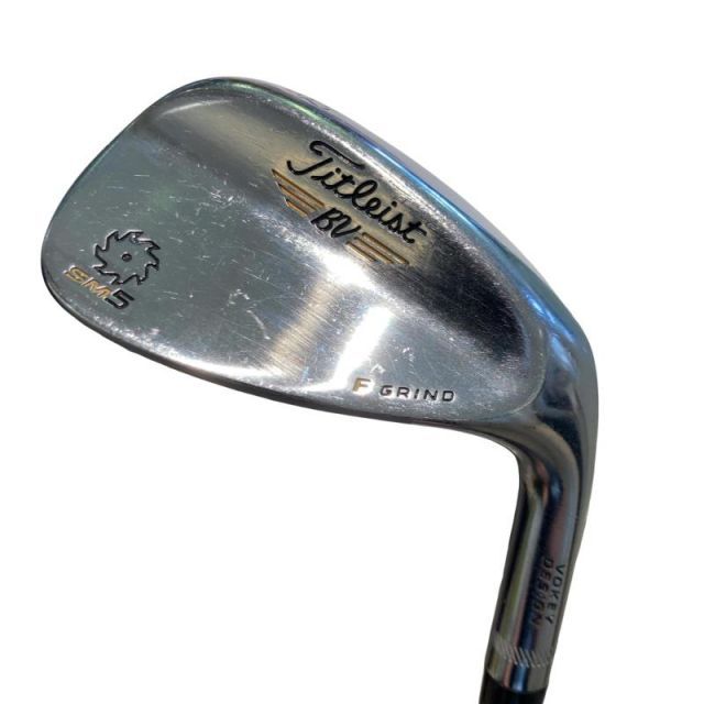 【中古】 タイトリスト VOKEY SPIN MILLED SM5 ツアークロム 52°/12°F USA ウェッジ WG Dynamic Gold (フレックスその他) メンズ 男性用 右利き 右用 Cランク ゴルフクラブ