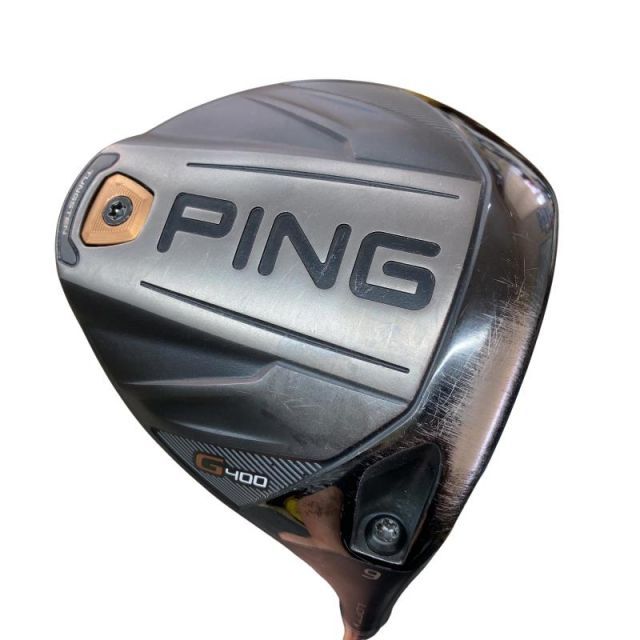 中古】 ピン G400 9° ドライバー DR 純正特注シャフト (フレックスS