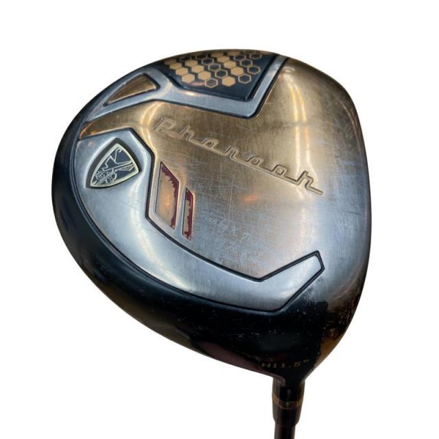 【中古】 ハルスポーツ(PHARAOH) JP マホガニー 11.5° ドライバー DR オリジナルカーボン (フレックスその他) メンズ 男性用 右利き 右用 Dランク ゴルフクラブ