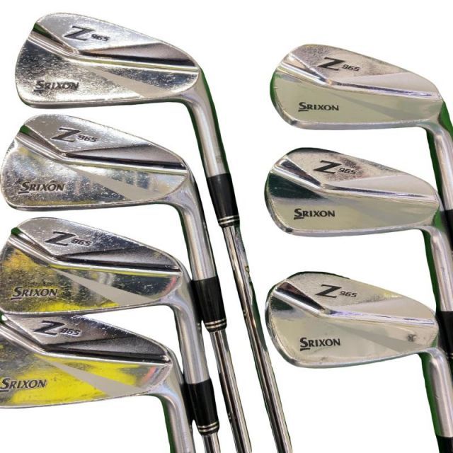【中古】 ダンロップ SRIXON Z965 8S アイアンセット IR Dynamic Gold D.S.T (フレックスS) メンズ 男性用 右利き 右用 Cランク ゴルフクラブ