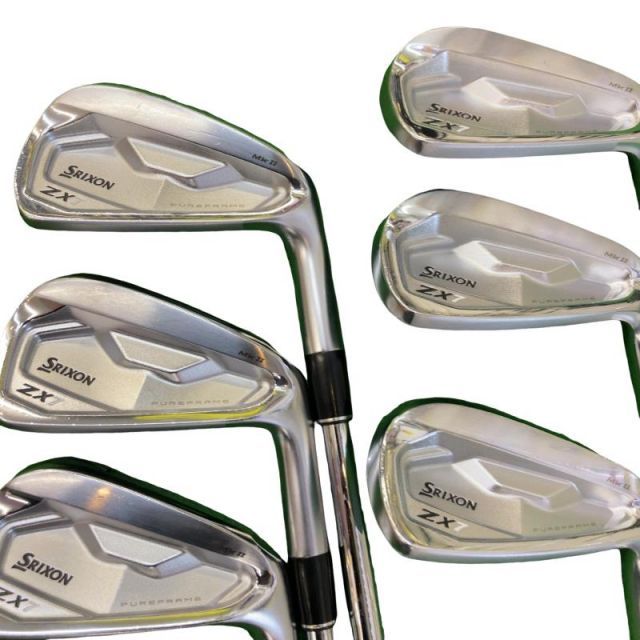 【中古】 ダンロップ SRIXON ZX7 Mk II 6S アイアンセット IR NS PRO MODUS3 TOUR105 D.S.T (フレックスS) メンズ 男性用 右利き 右用 Cランク ゴルフクラブ