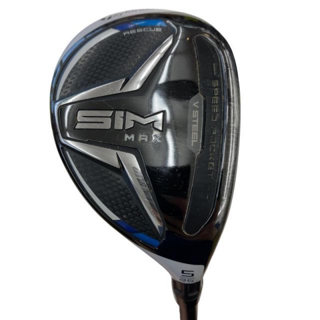 【中古】 テーラーメイド SIM MAX U5 ユーティリティ UT TENSEI BLUE TM60(UT) (フレックスS) メンズ 男性用 右利き 右用 Cランク ゴルフクラブ