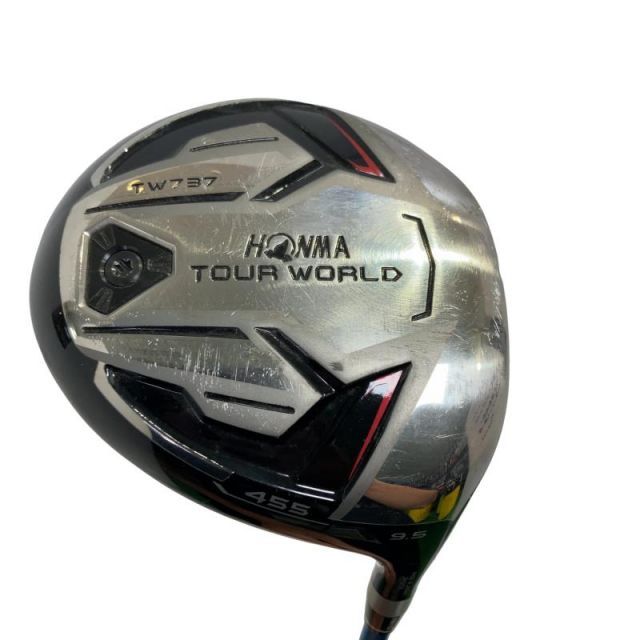 中古】 本間ゴルフ TOUR WORLD TW737 455 9.5° ドライバー DR VIZARD