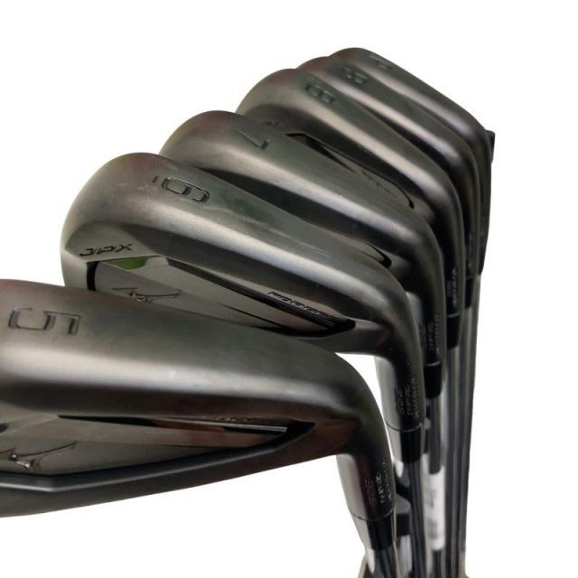 【中古】 ミズノ JPX 925 FORGED BLACK 6S アイアンセット IR 純正特注シャフト (フレックスS) メンズ 男性用 右利き 右用 Cランク ゴルフクラブ