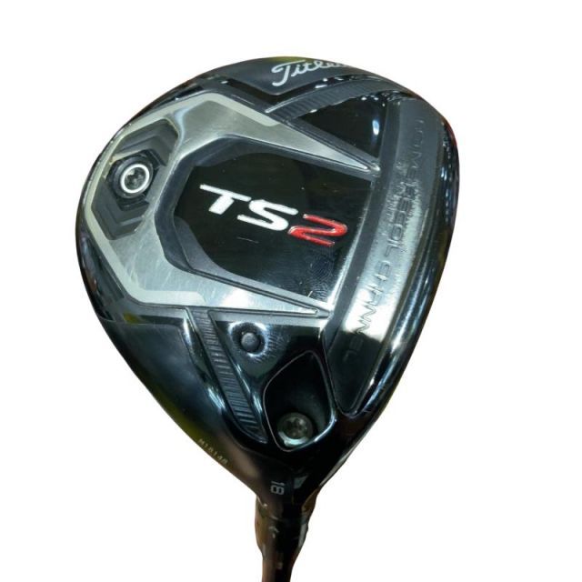 【中古】 タイトリスト TS2 18° USA フェアウェイウッド FW KURO KAGE Black DUAL CORE TiNi SFW 50 (フレックスR) メンズ 男性用 右利き 右用 Cランク ゴルフクラブ