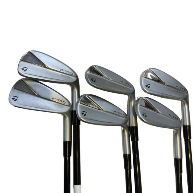 【中古】 テーラーメイド Taylor Made P・770(2023) 6S アイアンセット IR Diamana Thump Iron i95(2023) (フレックスS) メンズ 男性用 右利き 右用 Cランク ゴルフクラブ