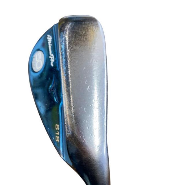 中古】 ミズノ Mizuno Pro S18(ブルー) 50°/07° ウェッジ WG 純正特注