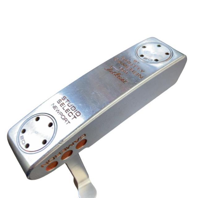 【中古】 タイトリスト SCOTTY CAMERON STUDIO SELECT NEWPORT 33インチ(20g) パター PT スチール (フレックスその他) メンズ 男性用 右利き 右用 Cランク ゴルフクラブ