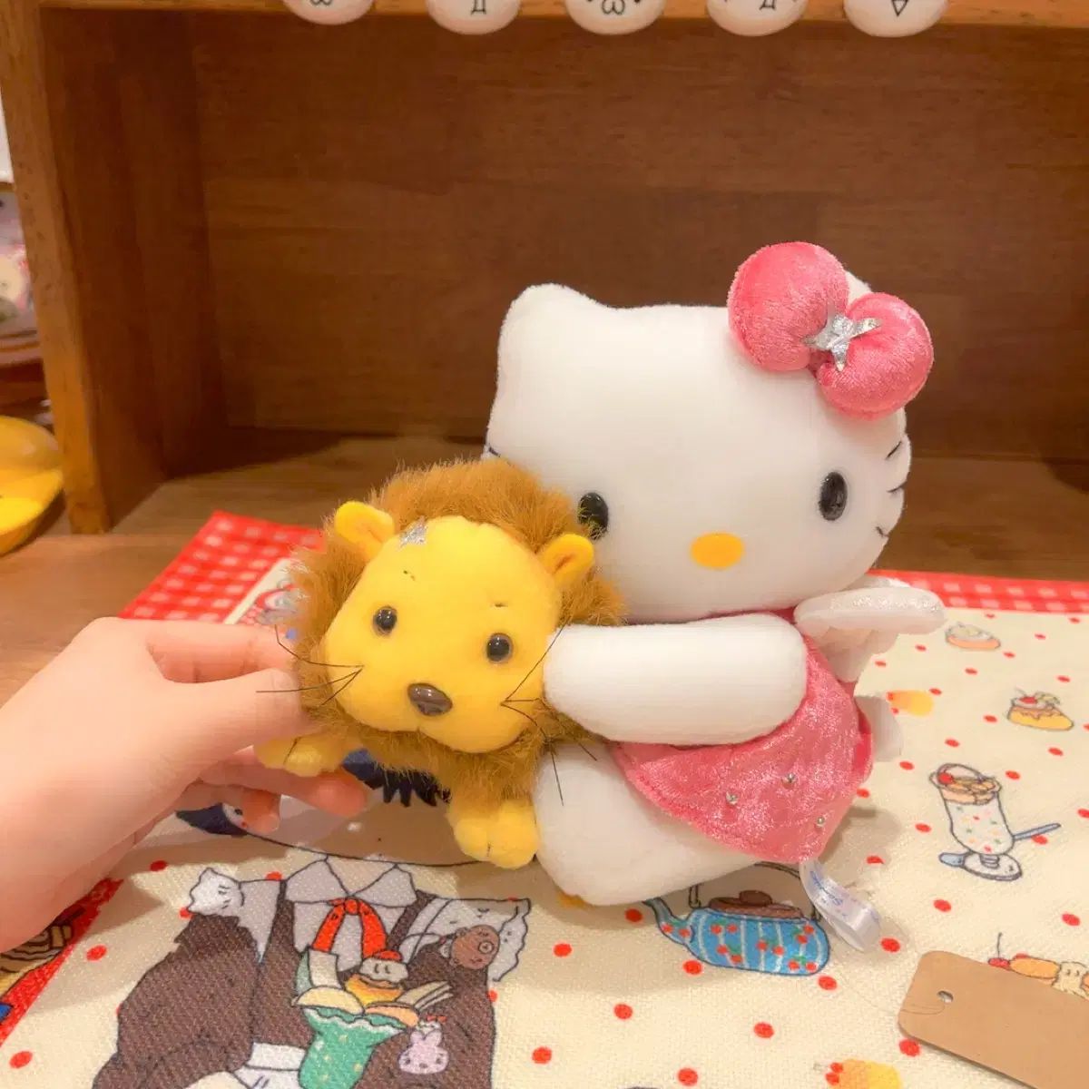 クラシック Sanrio HELLO KITTY 天使 エンジェル ライオン ぬいぐるみ セット