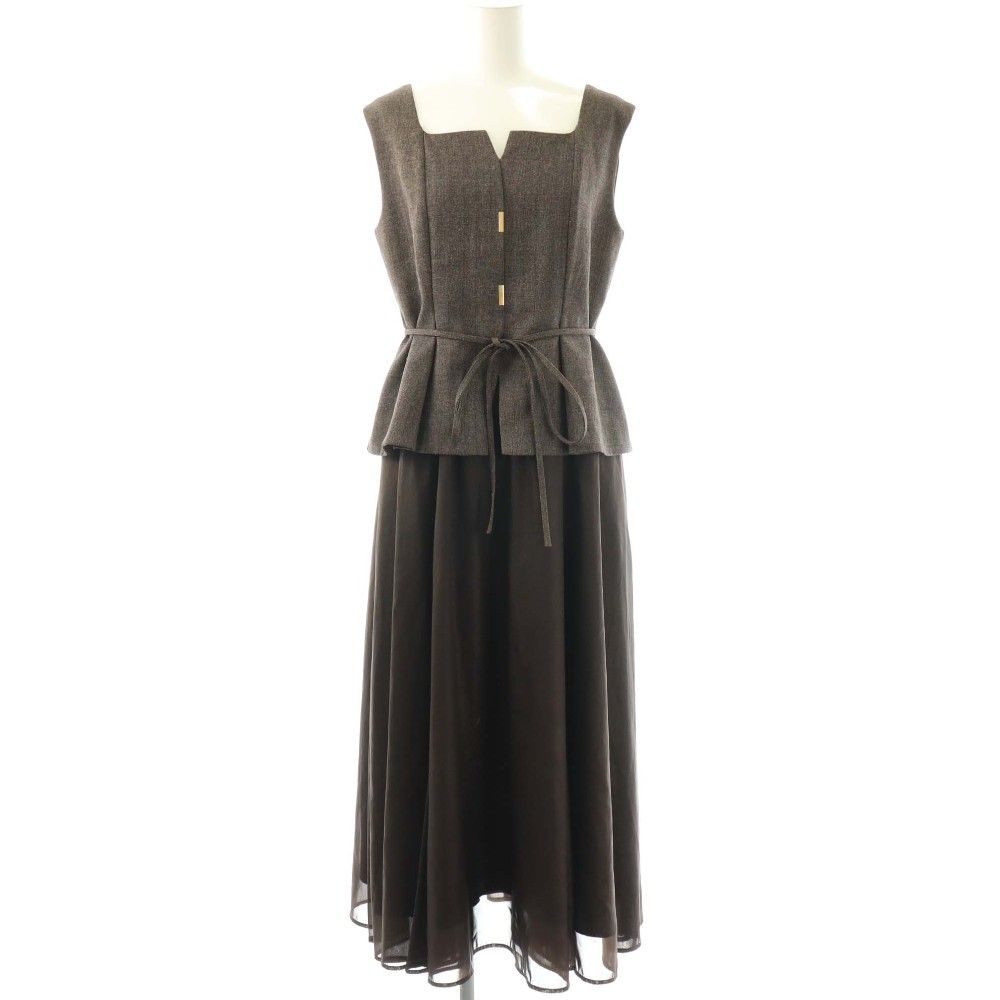 ジャスグリッティー JUSGLITTY 25AW ドッキングジャンスカワンピース