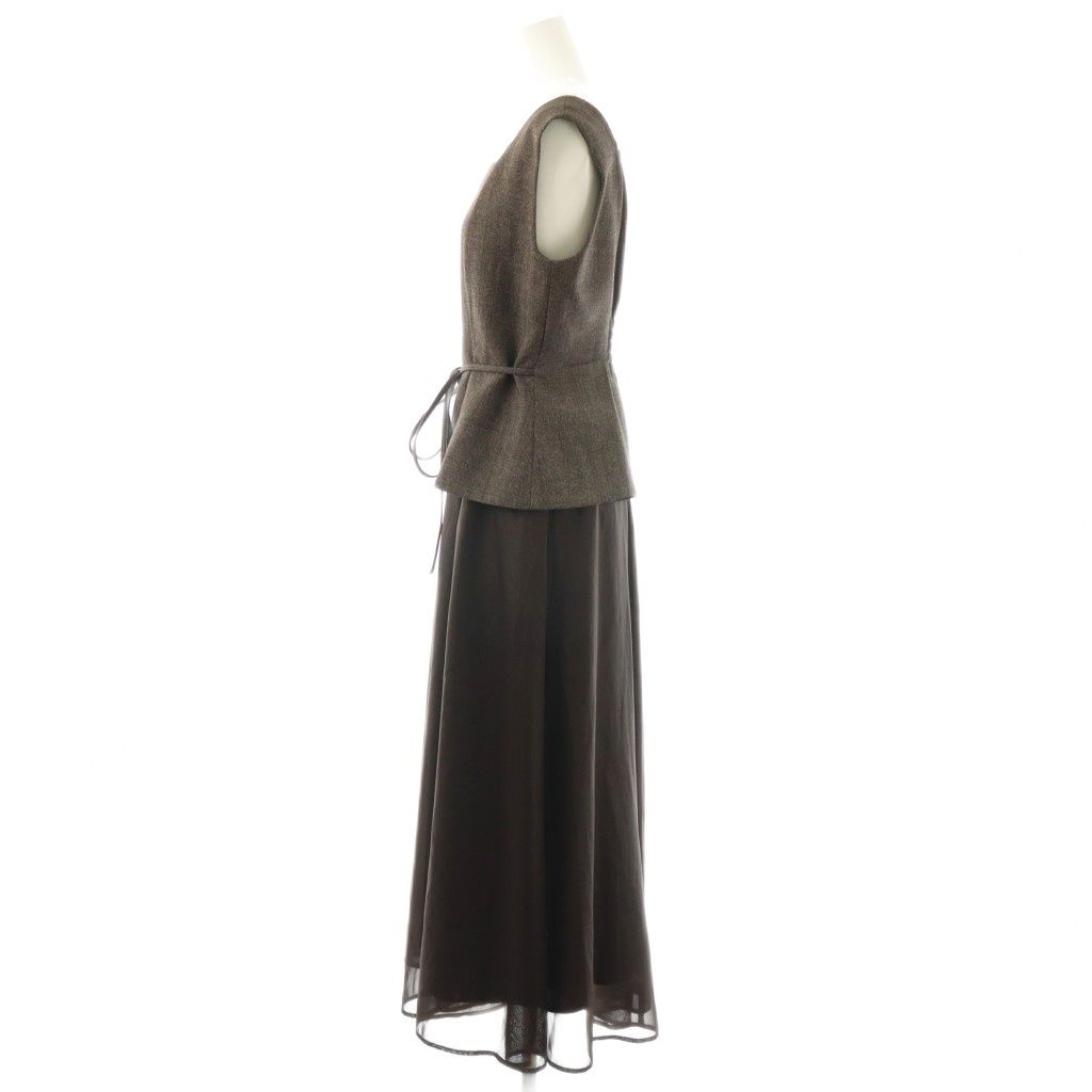 ジャスグリッティー JUSGLITTY 25AW ドッキングジャンスカワンピース