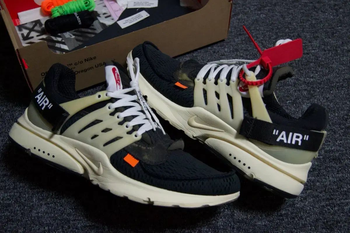 (310) NIKE × オフホワイト プレスト OG