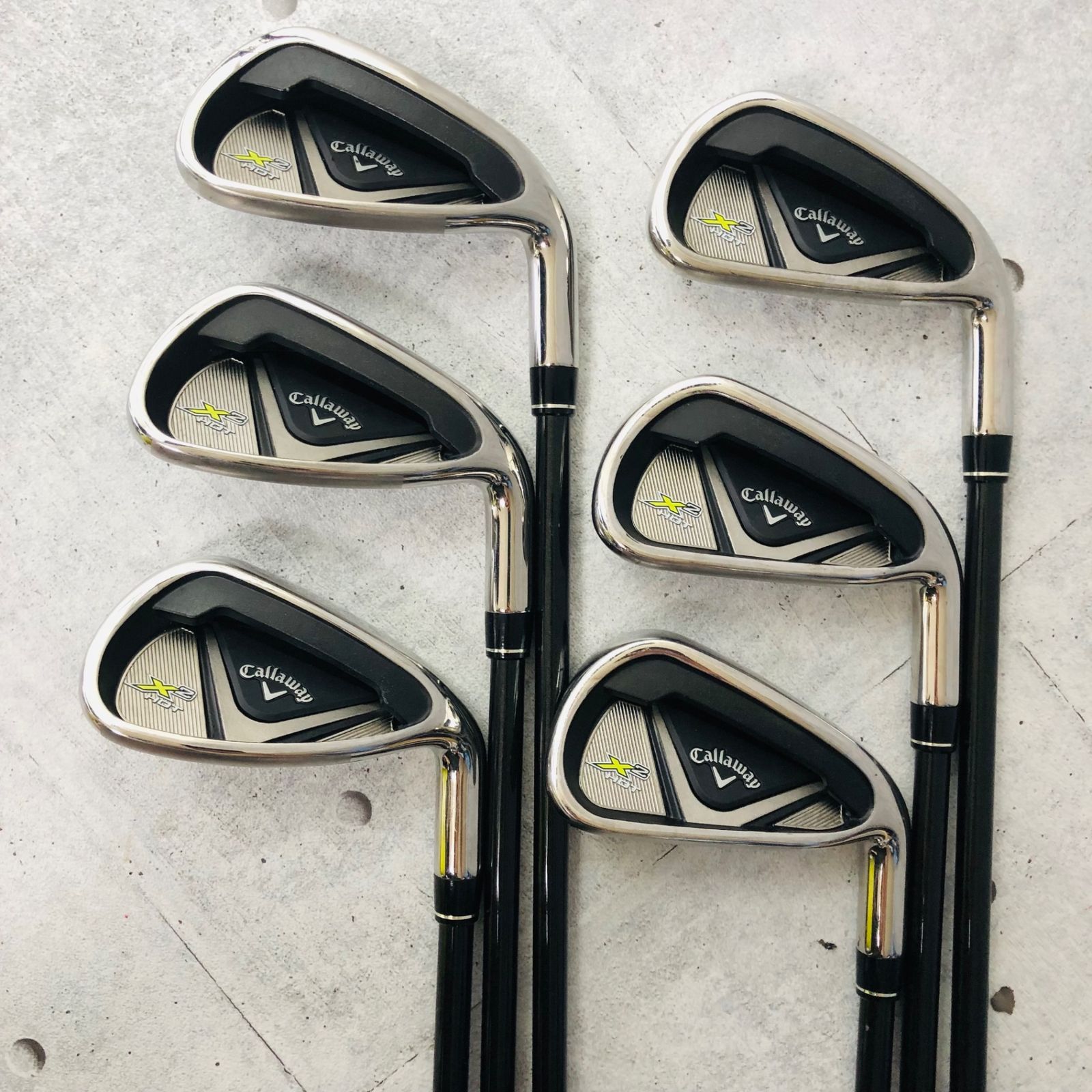 キャロウェイ X2HOT メンズクラブセット 高級パター,UT付 FLEX S 保証付】Callaway キャロウェイ X2HOT 6本 メンズ ゴルフ クラブ