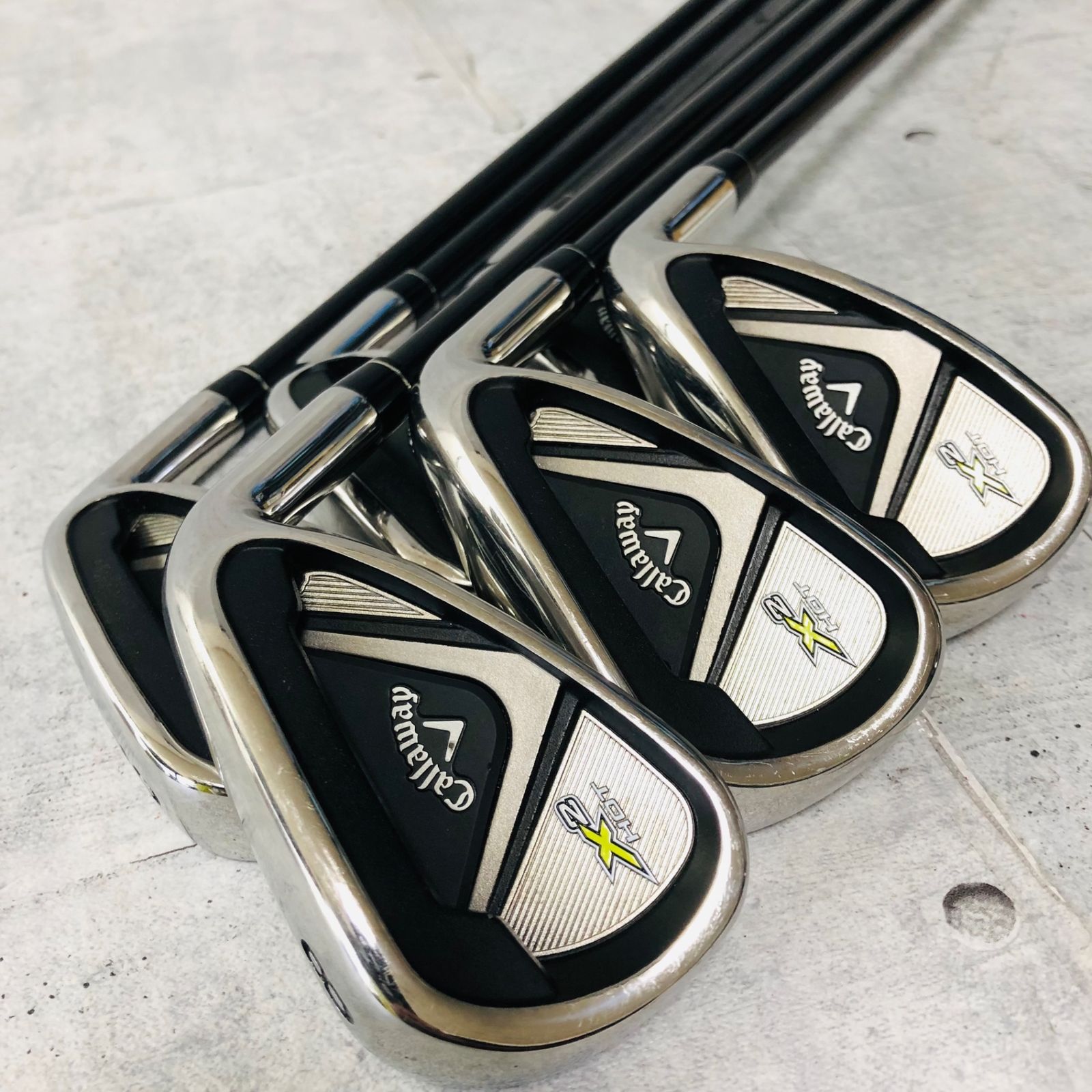 保証付】Callaway キャロウェイ X2HOT 6本 メンズ ゴルフ クラブ