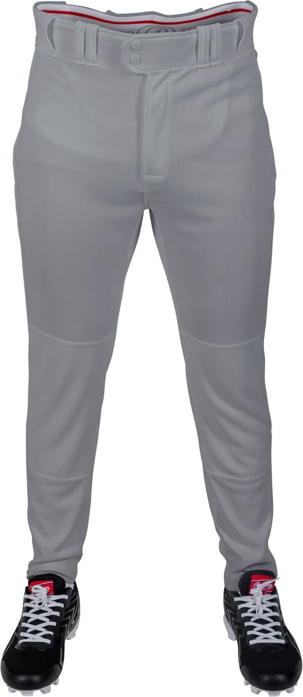 【送料無料】 ローリングス メンズ カジュアルパンツ ボトムス Rawlings Mens Pro Jogger Baseball Pants Grey