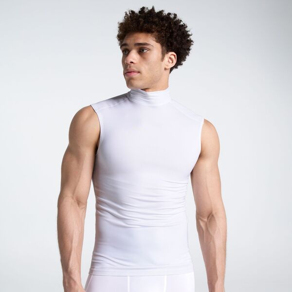 【送料無料】 DSG メンズ シャツ トップス DSG Mens Sleeveless Compression Mock Pure White
