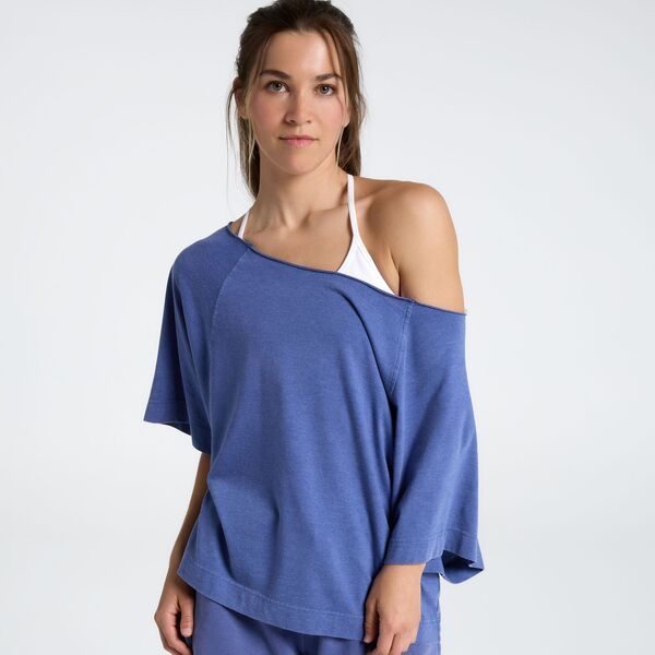 【送料無料】 DSG レディース Tシャツ トップス DSG Womens Off Shoulder TShirt Light Navy