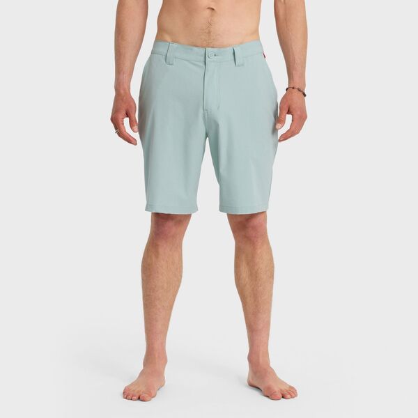 【送料無料】 クイックシルバー メンズ ハーフパンツ・ショーツ ボトムス Quiksilver Mens Union Heather Amphibian 20 Boardshorts Blue Haze