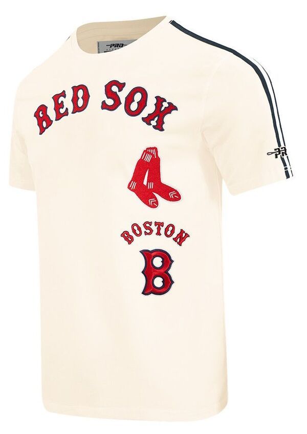 【送料無料】 プロスタンダード メンズ Tシャツ トップス Pro Standard Mens Boston Red Sox Cream Retro Classic TShirt NoColor
