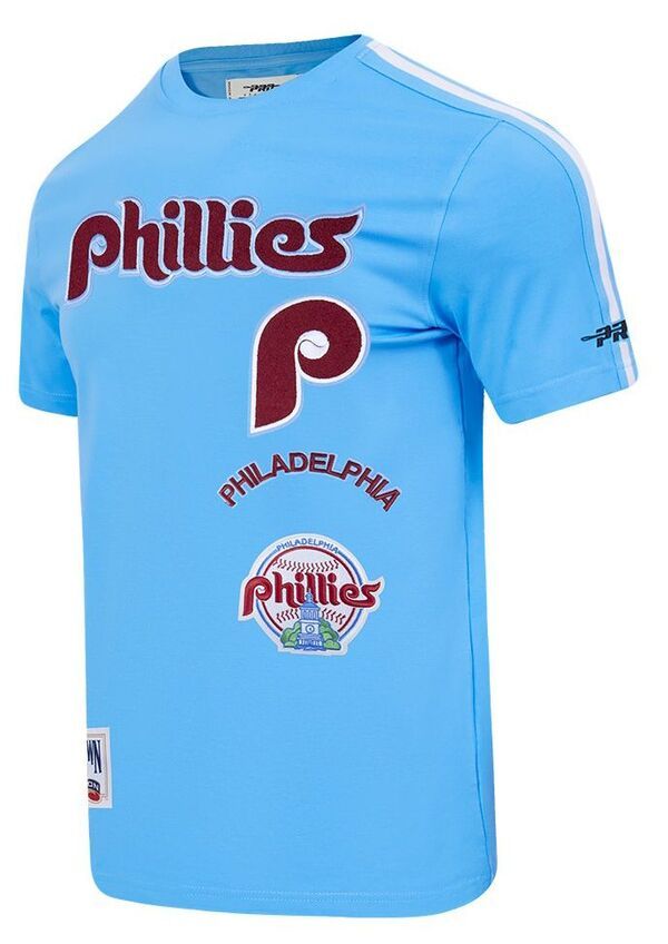 【送料無料】 プロスタンダード メンズ Tシャツ トップス Pro Standard Mens Philadelphia Phillies Cream Retro Classic TShirt NoColor
