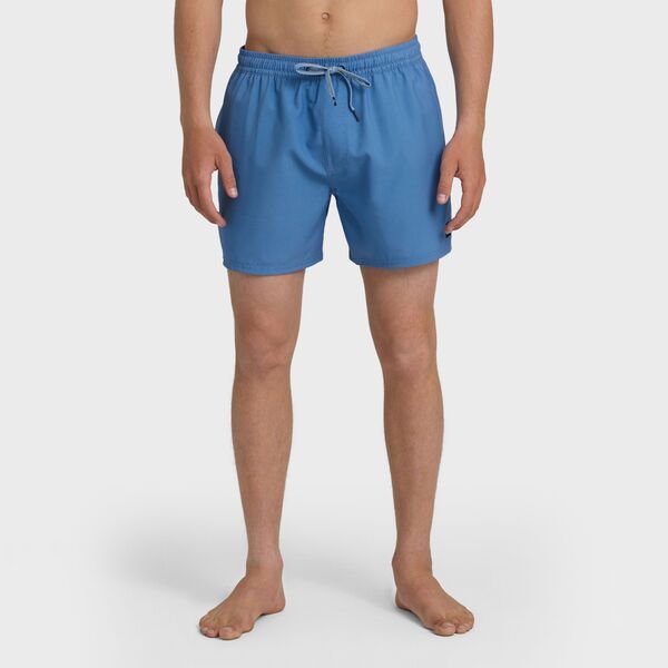 【送料無料】 クイックシルバー メンズ ハーフパンツ・ショーツ ボトムス Quiksilver Mens Everyday Solid Volley 15 Boardshorts Riviera