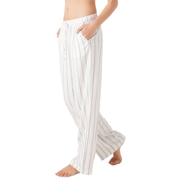 【送料無料】 ロキシー レディース カジュアルパンツ ボトムス Roxy Womens After Surf Stripe Cover Up Pants Egret