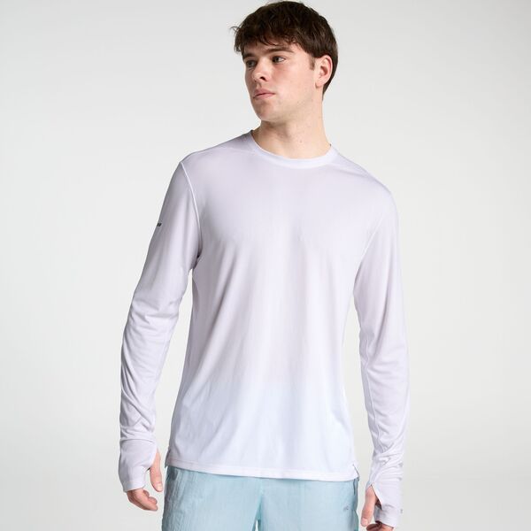【送料無料】 DSG メンズ Tシャツ トップス DSG Mens Stride Long Sleeve TShirt Pure White