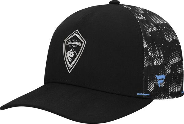 【送料無料】 ファナティクス メンズ 帽子 アクセサリー MLS Adult Colorado Rapids Black Logo Fade Adjustable Trucker Hat NoColor
