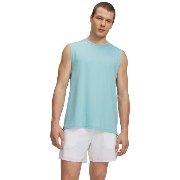 【送料無料】 アンダーアーマー メンズ Tシャツ トップス Under Armour Mens Vanish Energy Sleeveless TShirt Blue HazeBlue Haze
