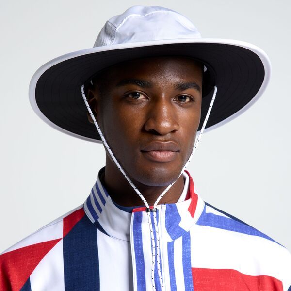 【送料無料】 ウォルターヘーゲン メンズ 帽子 アクセサリー Walter Hagen Mens Sun Hat Pure White