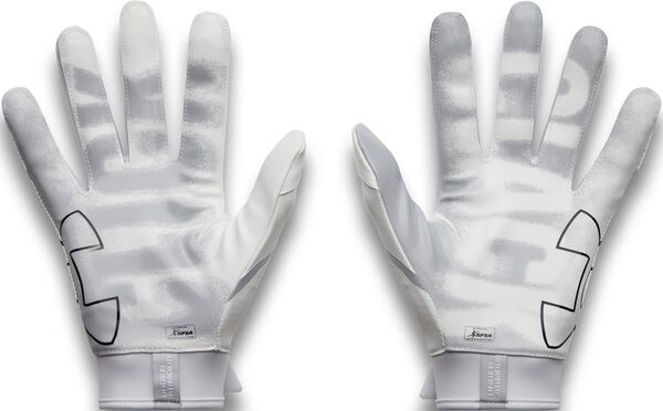 【送料無料】 アンダーアーマー メンズ 手袋 アクセサリー Under Armour Adult Click Clack Receiver Football Gloves White