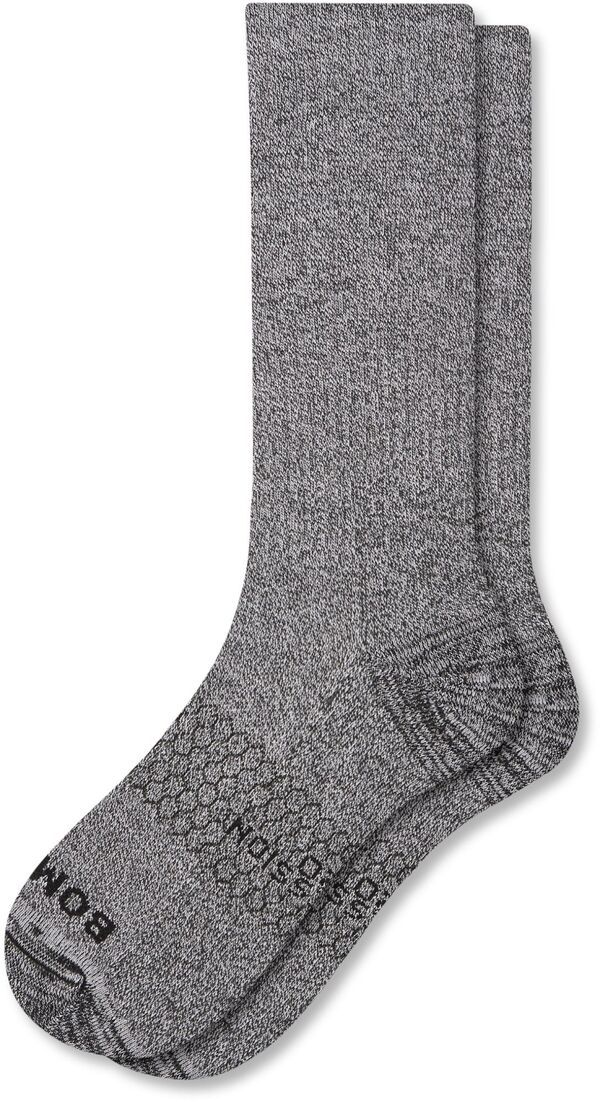 【送料無料】 ボンバス メンズ 靴下 アンダーウェア Bombas Compression Calf Socks CharcoalWhite