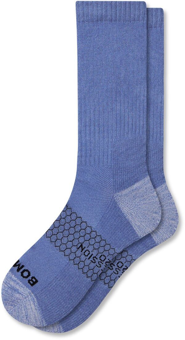 【送料無料】 ボンバス メンズ 靴下 アンダーウェア Bombas Compression Calf Socks Blue