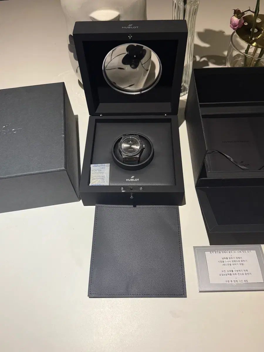 HUBLOT ウブロ クラシックヒュージョン グレー 45mm 22年式