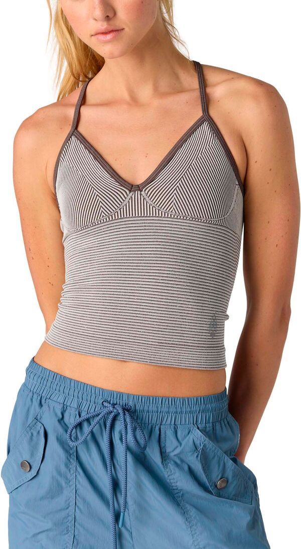 【送料無料】 フリーピープル レディース シャツ トップス FP Movement Womens Perfectly Plaited Plunge Tank Chocolate