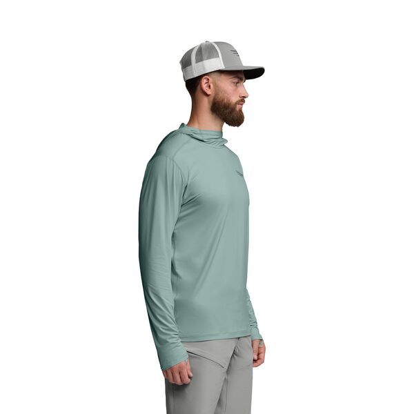 【送料無料】 スィティカ メンズ パーカー・スウェット アウター Sitka Mens UPF 50 Guard Sun Hoodie Saltwater Blue Camo 22,896円