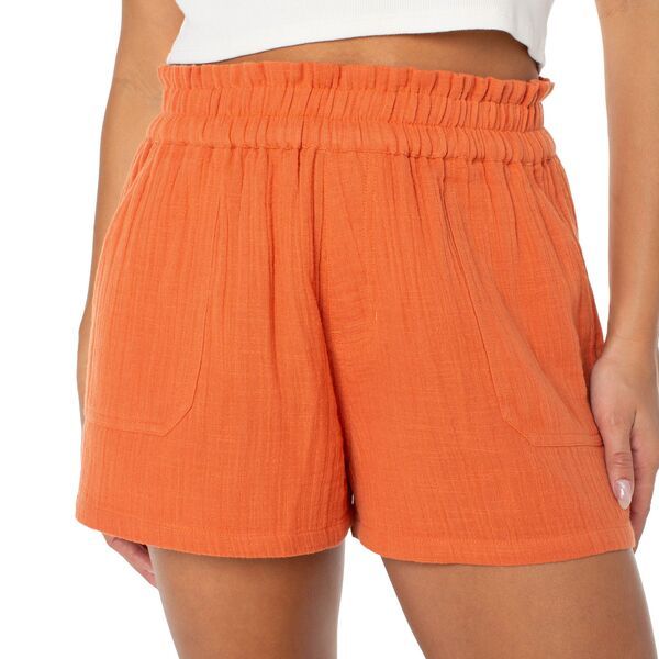 【送料無料】 ロキシー レディース シャツ トップス Roxy Womens So Swell Shorts Orange