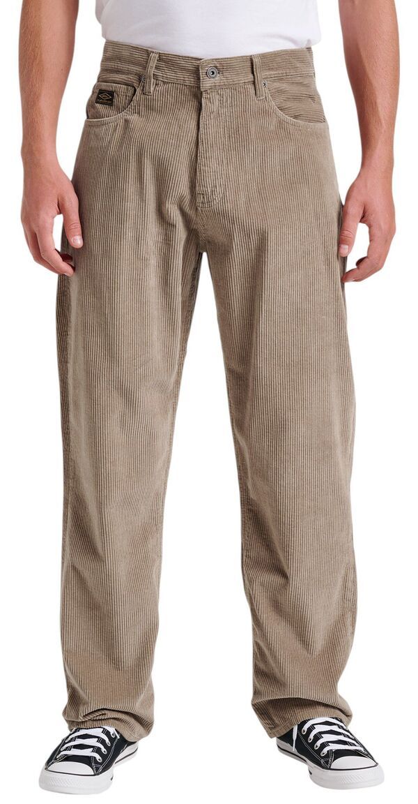 【送料無料】 クイックシルバー メンズ カジュアルパンツ ボトムス Quiksilver Mens Landers Corduroy Pants Fallen Rock