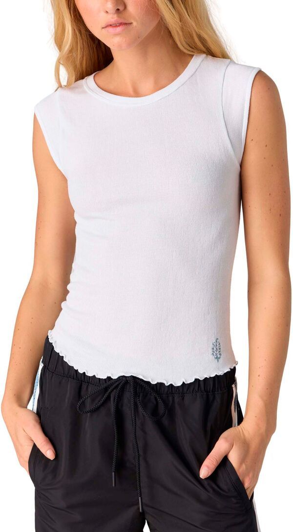 【送料無料】 フリーピープル レディース ジャケット・ブルゾン アウター FP Movement Womens Double Point Tee White