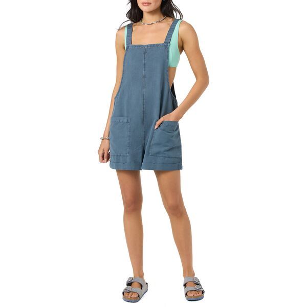 【送料無料】 オニール レディース シャツ トップス ONeill Womens Summerlin Romper Slate